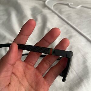 Gucci Black Sunglasses with Red and Green Stripe